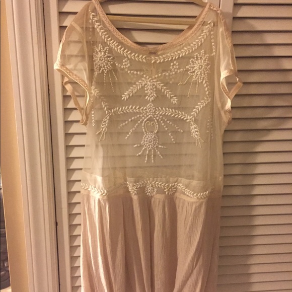 Free people sheer embellished blouse - Picture 2 of 3